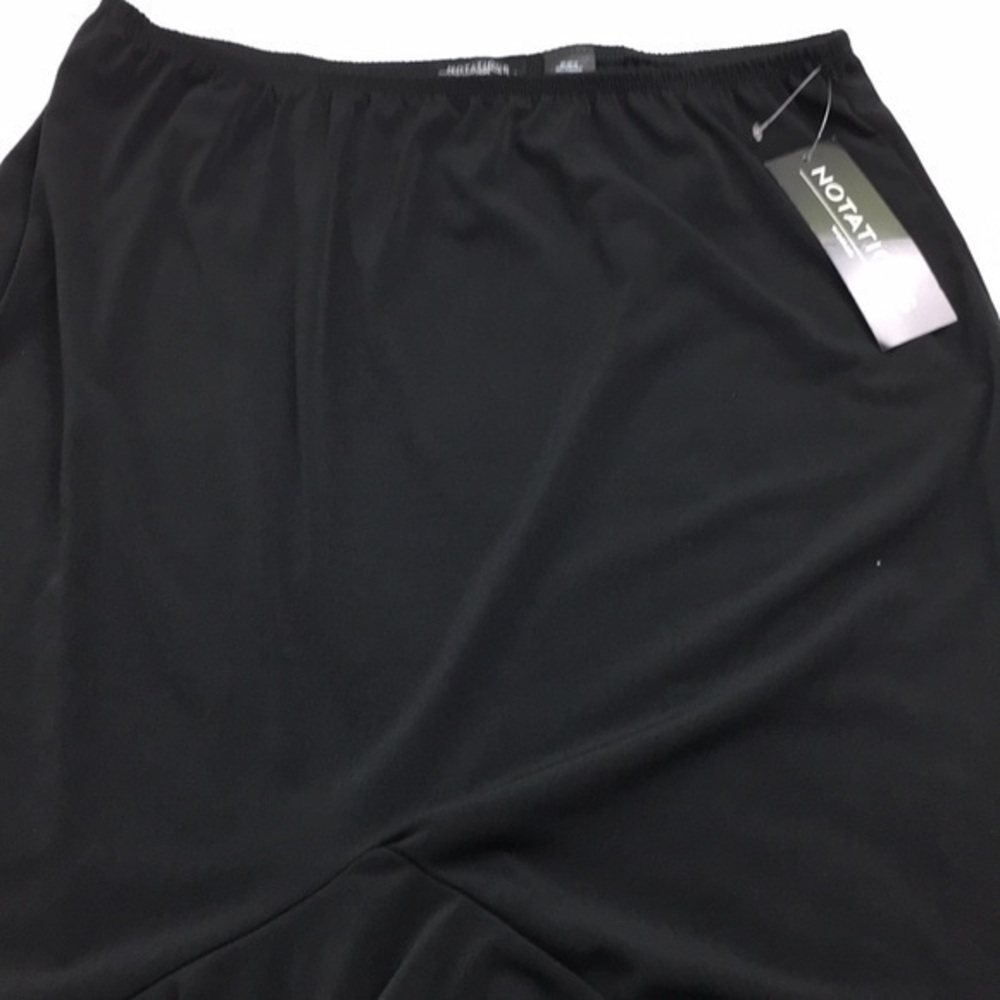 Notations Black Ruffle Hem Skirt - Picture 11 of 16